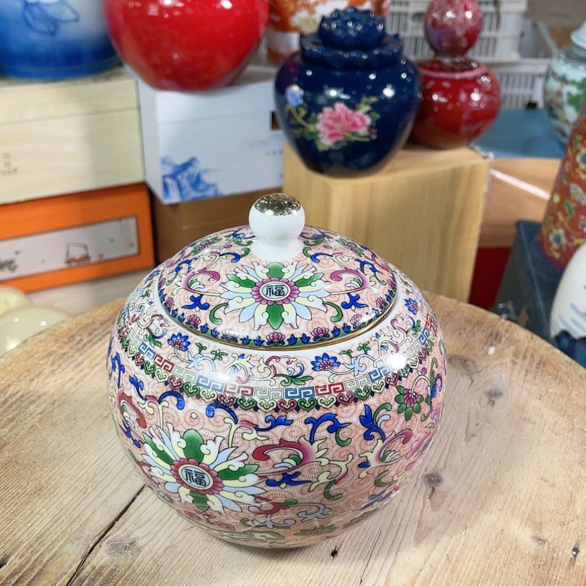 【闪购商品】罐陶瓷茶叶罐密封罐