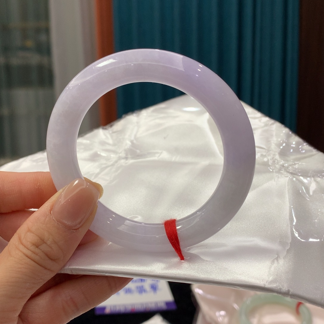 未镶嵌手镯翡翠完美者慎拍 圈口 53.3