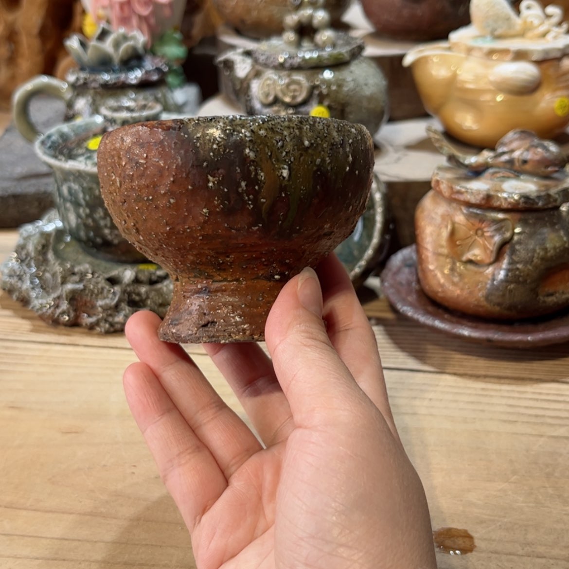 【闪购商品】柴烧茶具手工茶杯153