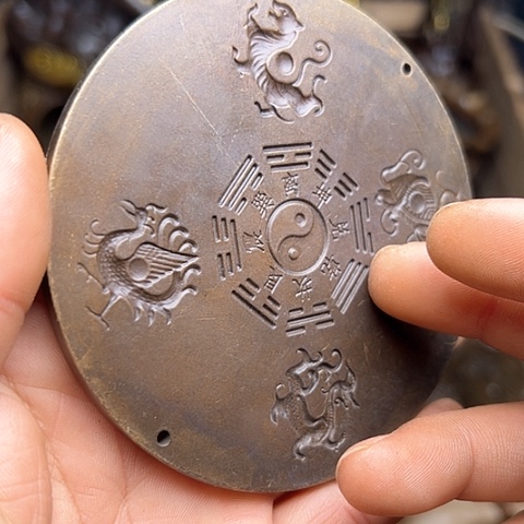 铜制文玩把玩物件