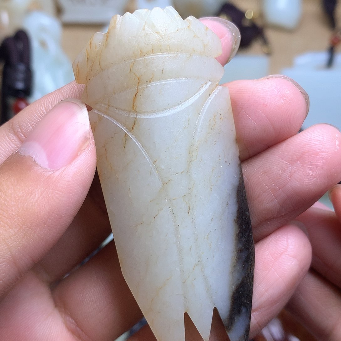 和田玉挂件未镶嵌