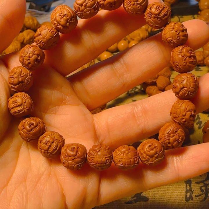 橄榄核手串/手链龙纹