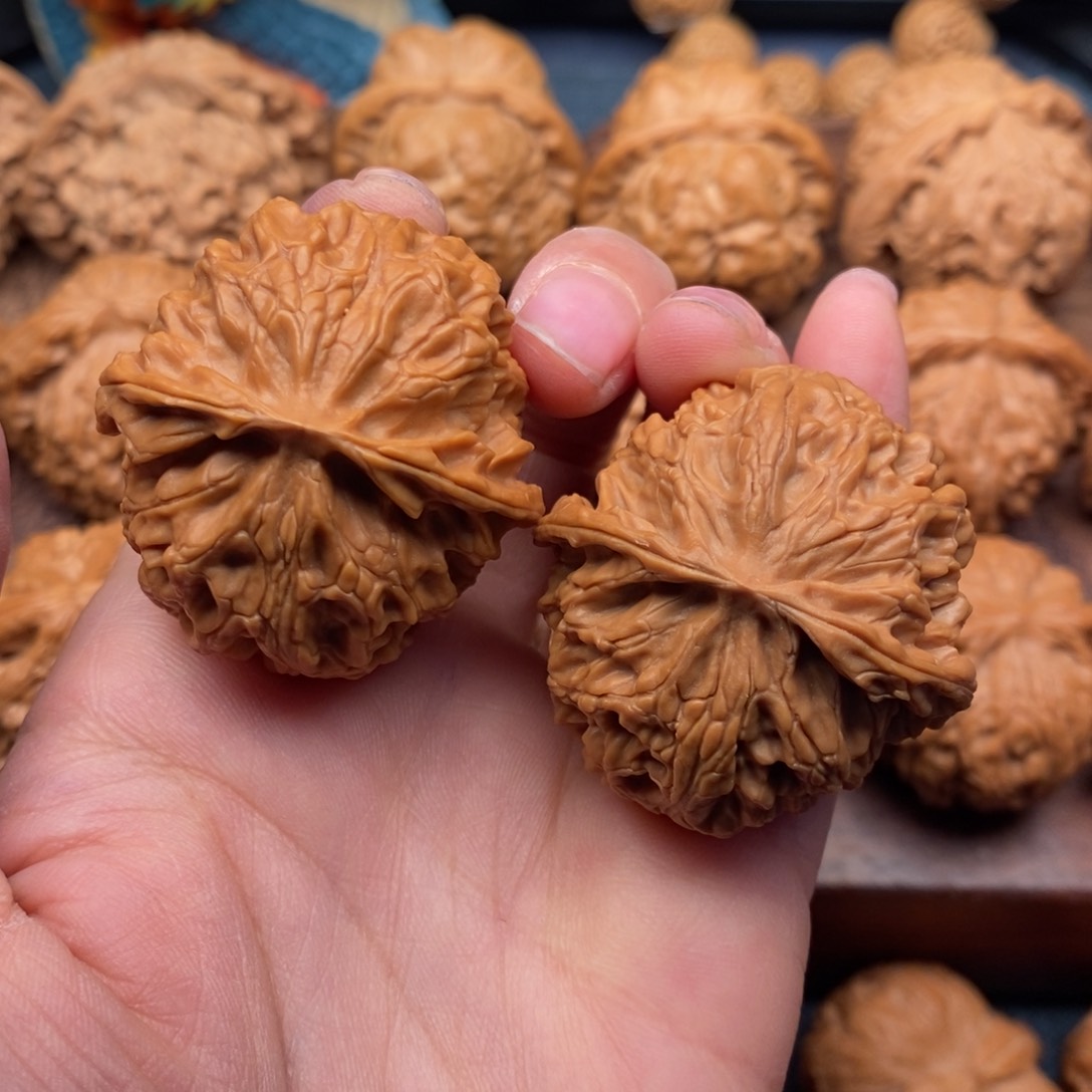 文玩核桃把件39全品苹果园