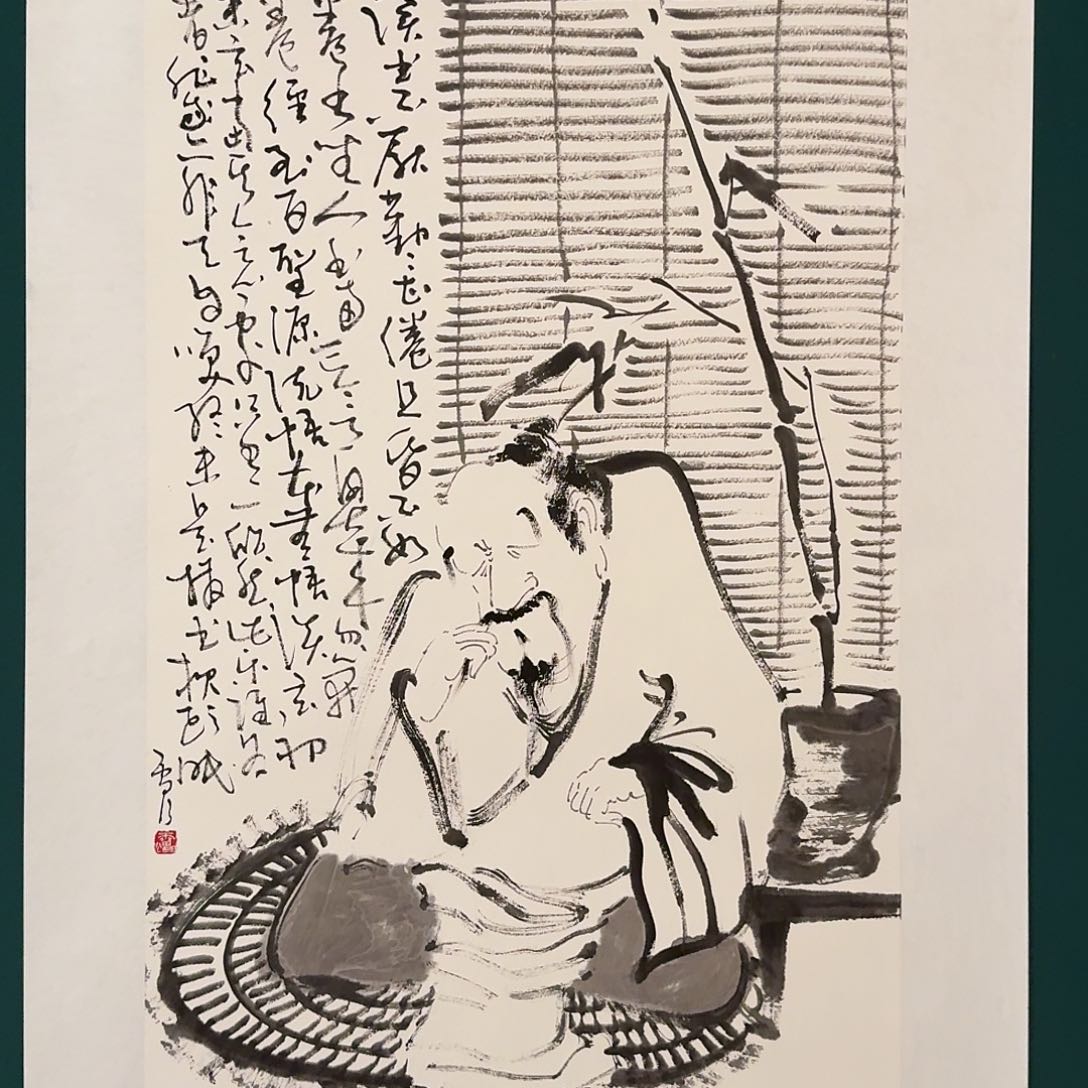 国画雷公老师作品画作