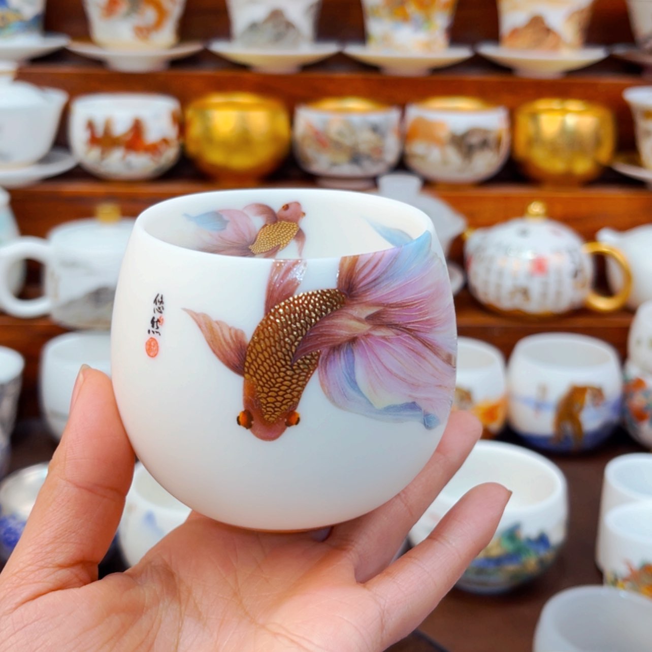 【闪购商品】羊脂玉瓷陶瓷陶瓷茶具