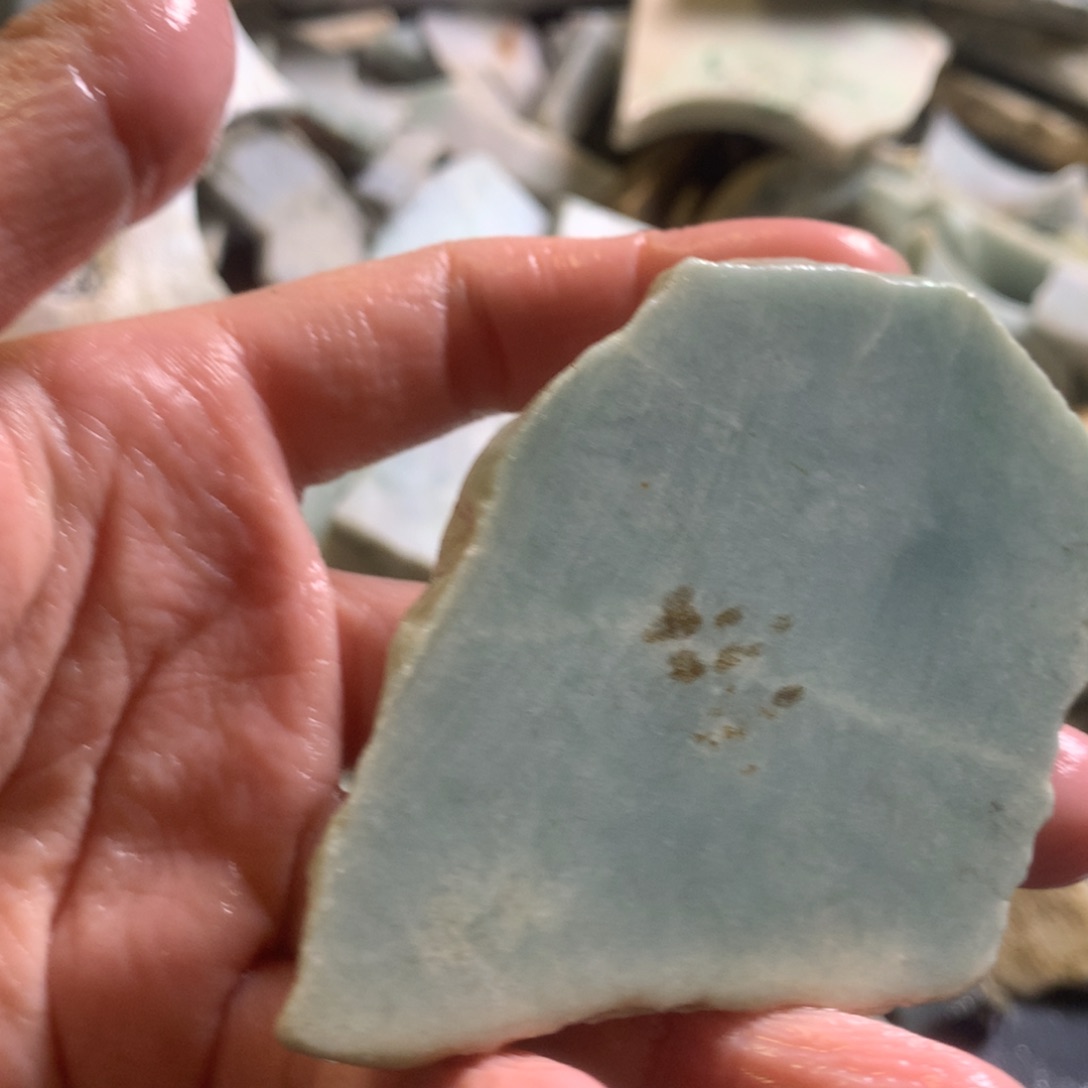 翡翠颈饰未镶嵌缅甸翡翠