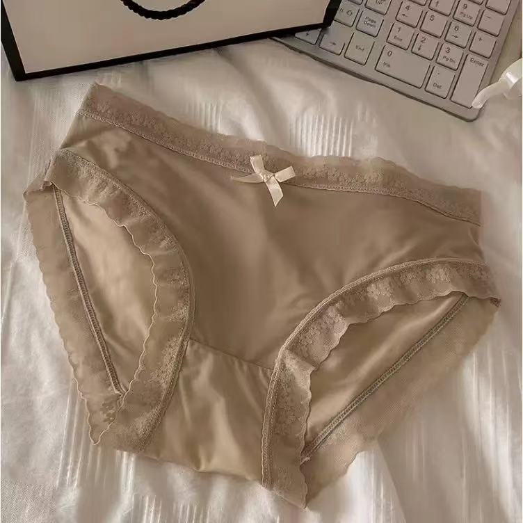 低腰日系好质量提臀纯棉内裤女三角内裤无痕舒适性感