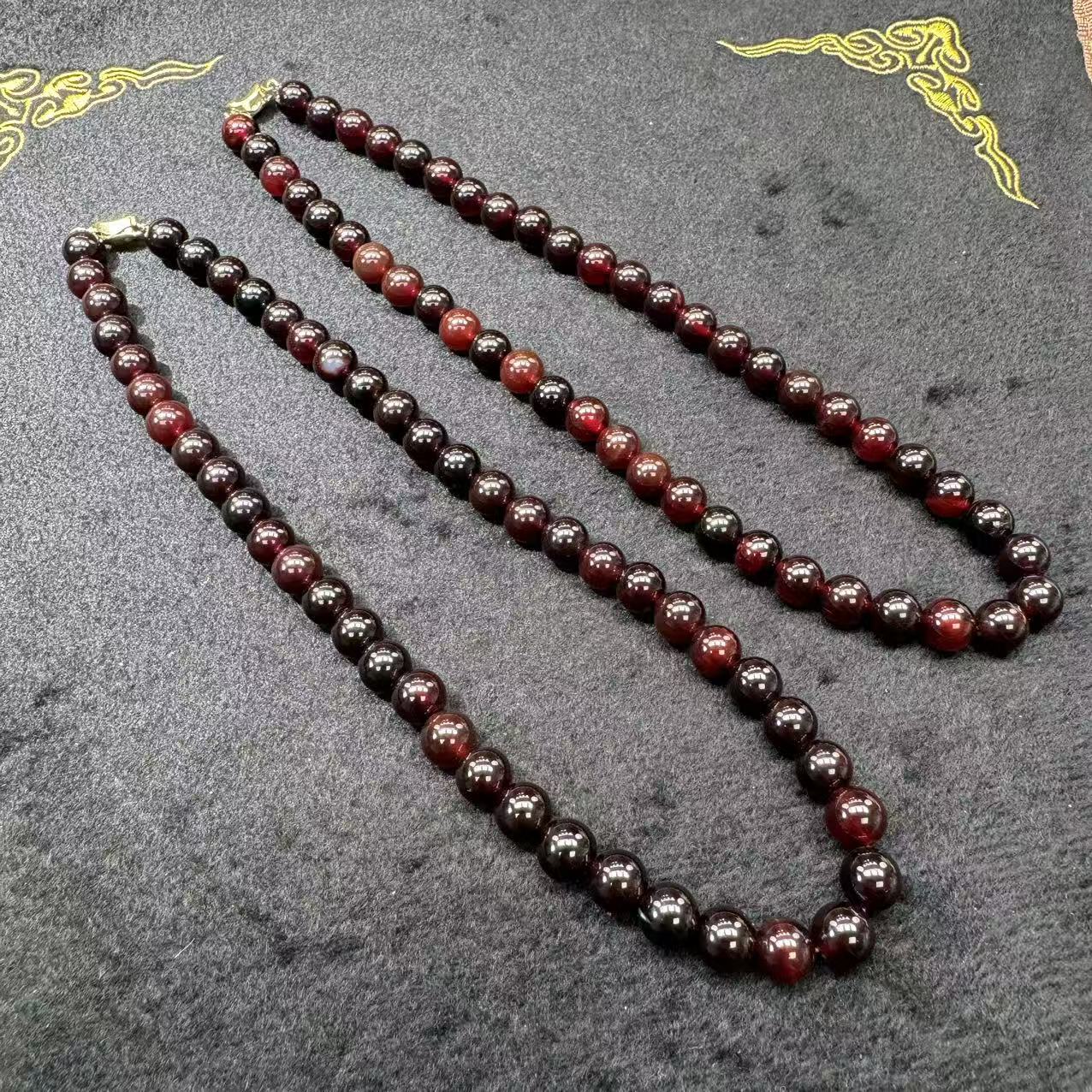 【刘少文】卡10左右雪魄灵时玛瑙项链-ML-F182-多样性只发一件