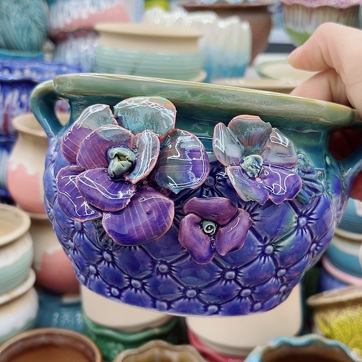 多肉绿植陶瓷花盆