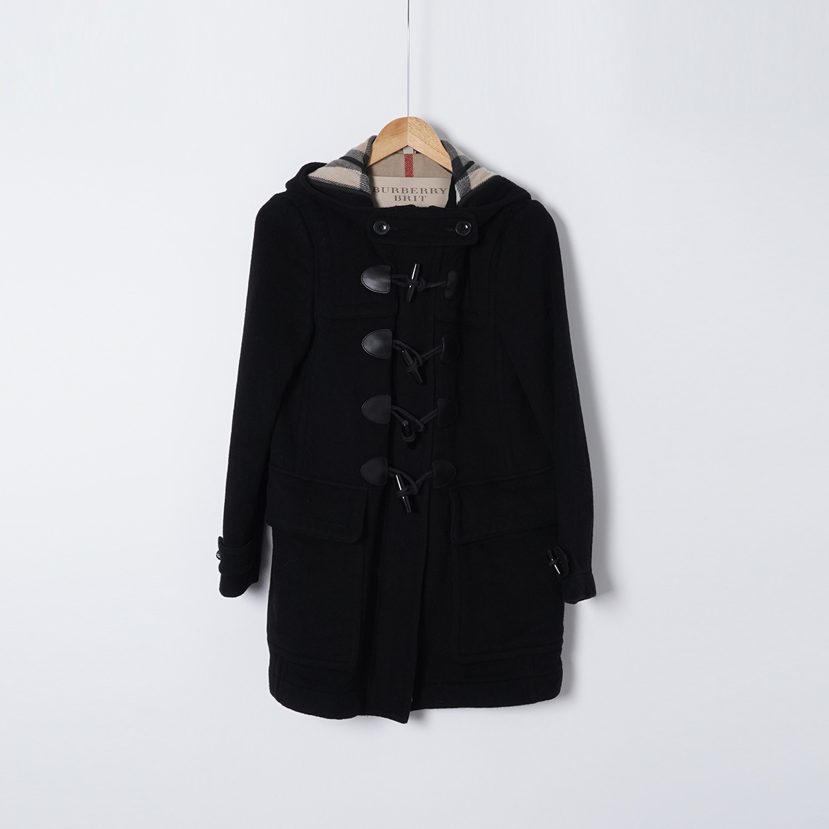 99新 BURBERRY/博柏利 羊毛/SC1947/大衣潮流秋冬/UK8码外套女装