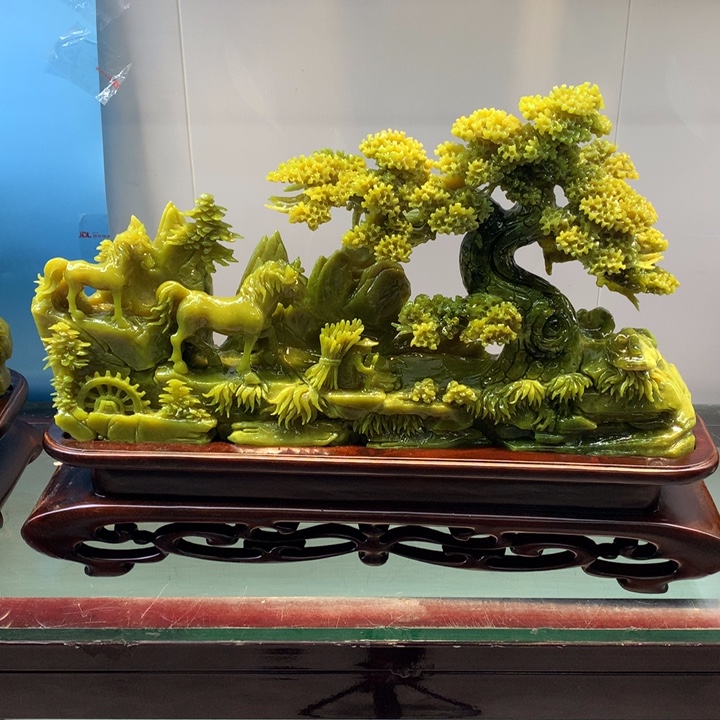 玉家居摆件一眼财运亨通