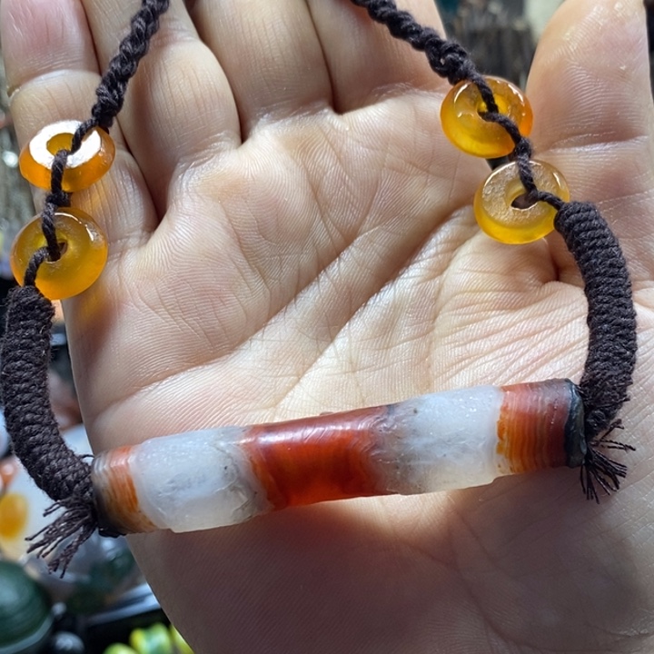 玛瑙/玉髓未镶嵌颈饰