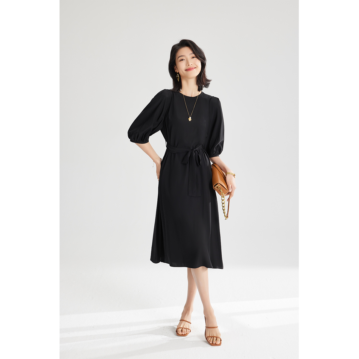 【佳润专属】新款桑蚕丝连衣裙 YJHY-H862152