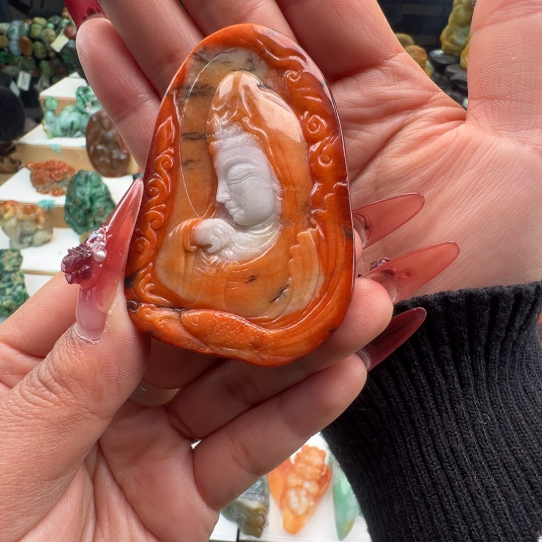 未镶嵌挂件翡翠天然缅甸