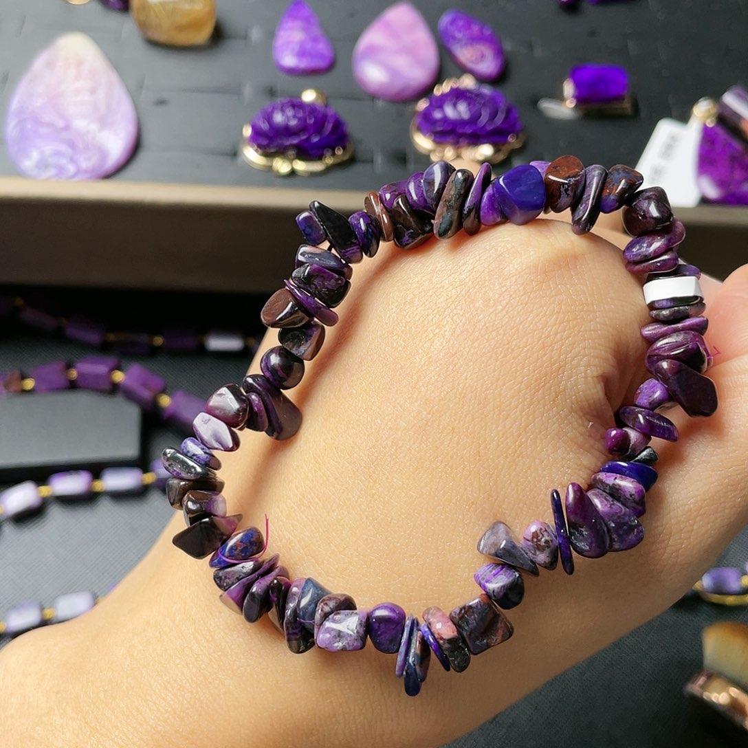 苏纪石（舒俱来）手链未镶嵌