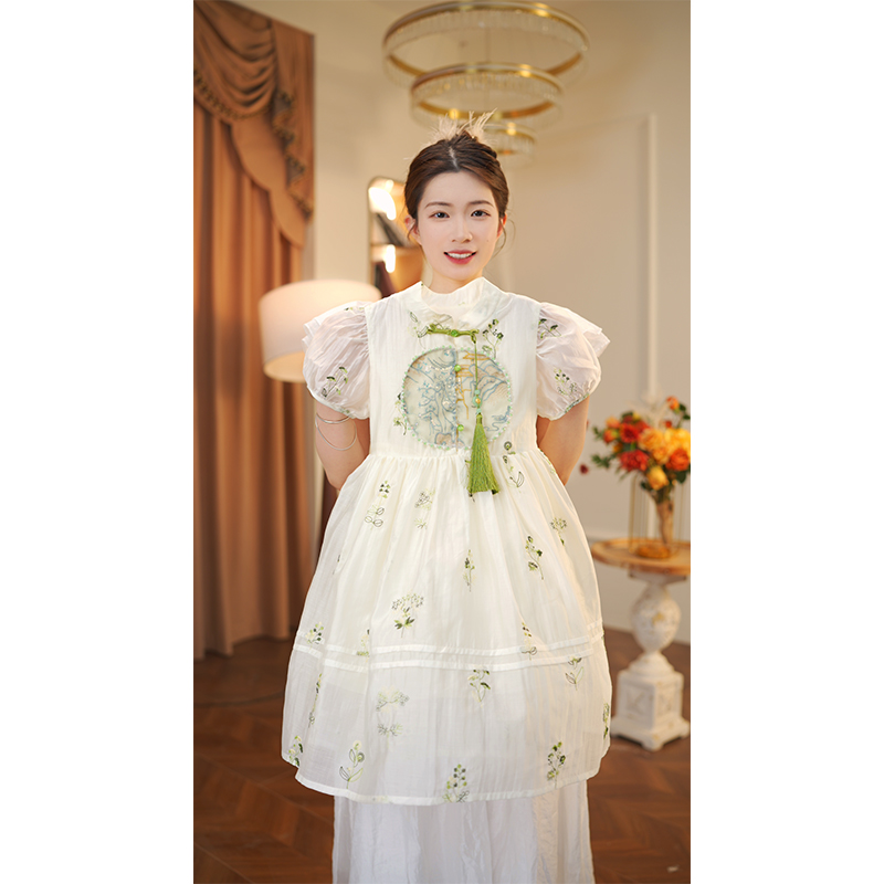 女童连衣裙2025新款连衣裙夏季中大童女宝儿童夏款休闲裙子10242