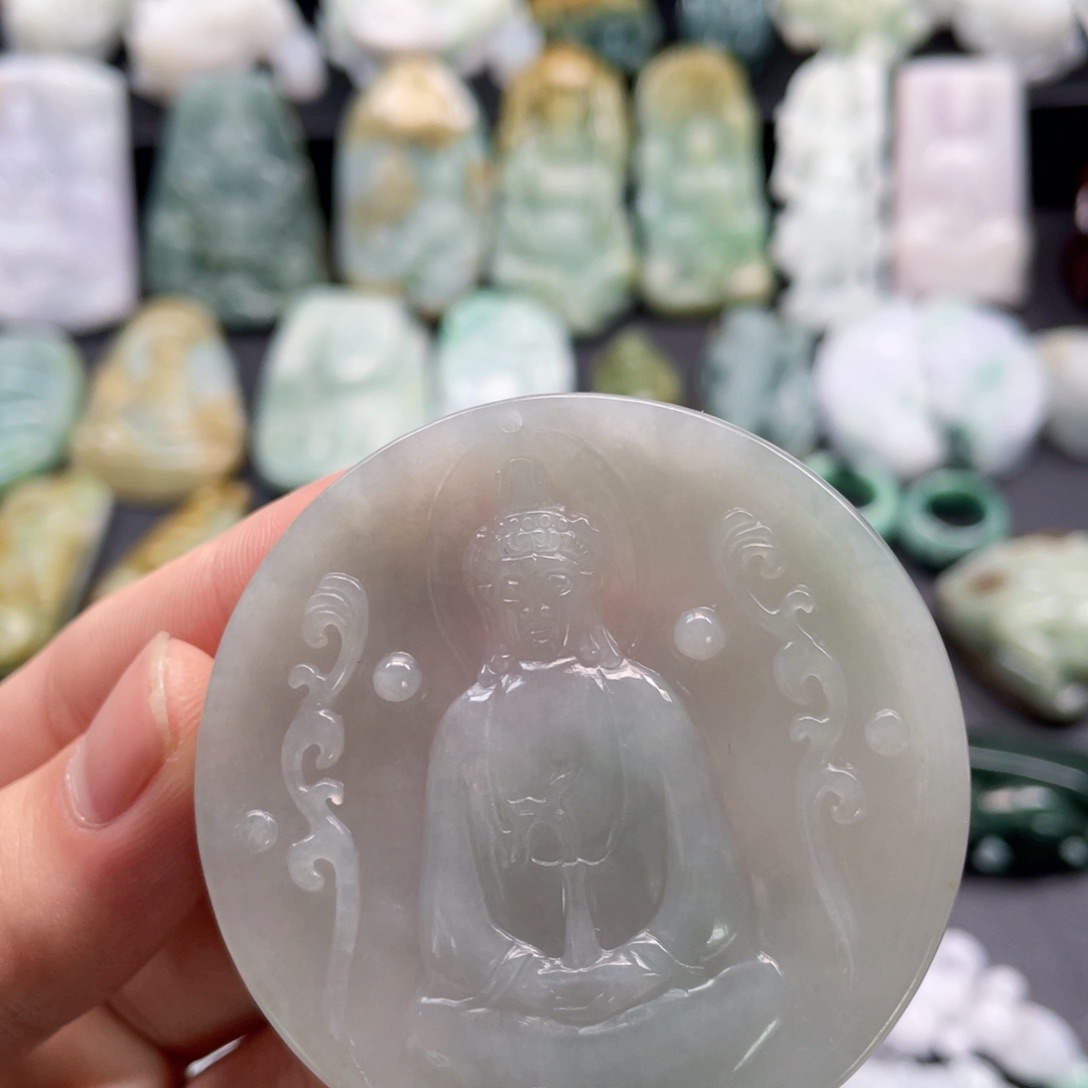 颈饰未镶嵌翡翠翡翠