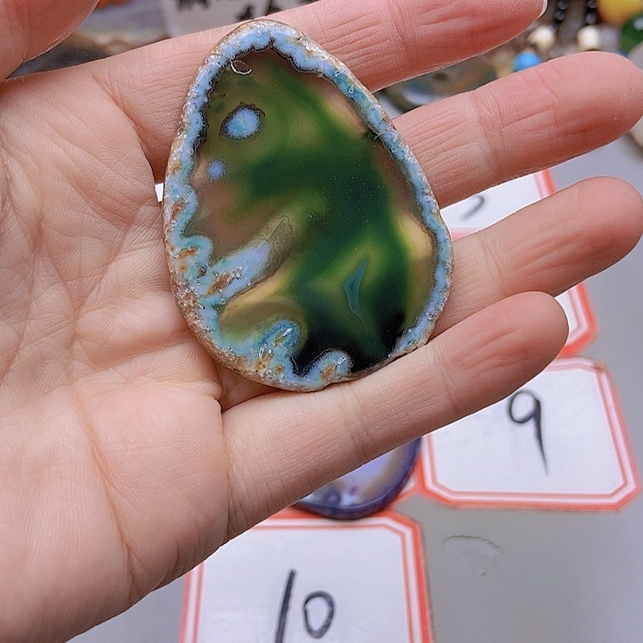 【闪购商品】未镶嵌玛瑙/玉髓珠宝半成品6***3