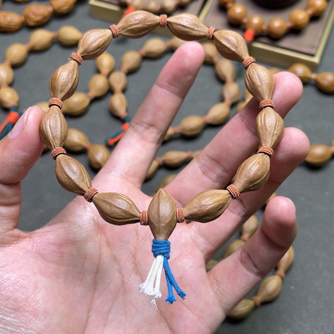 橄榄核手串/手链1.1金瓜子