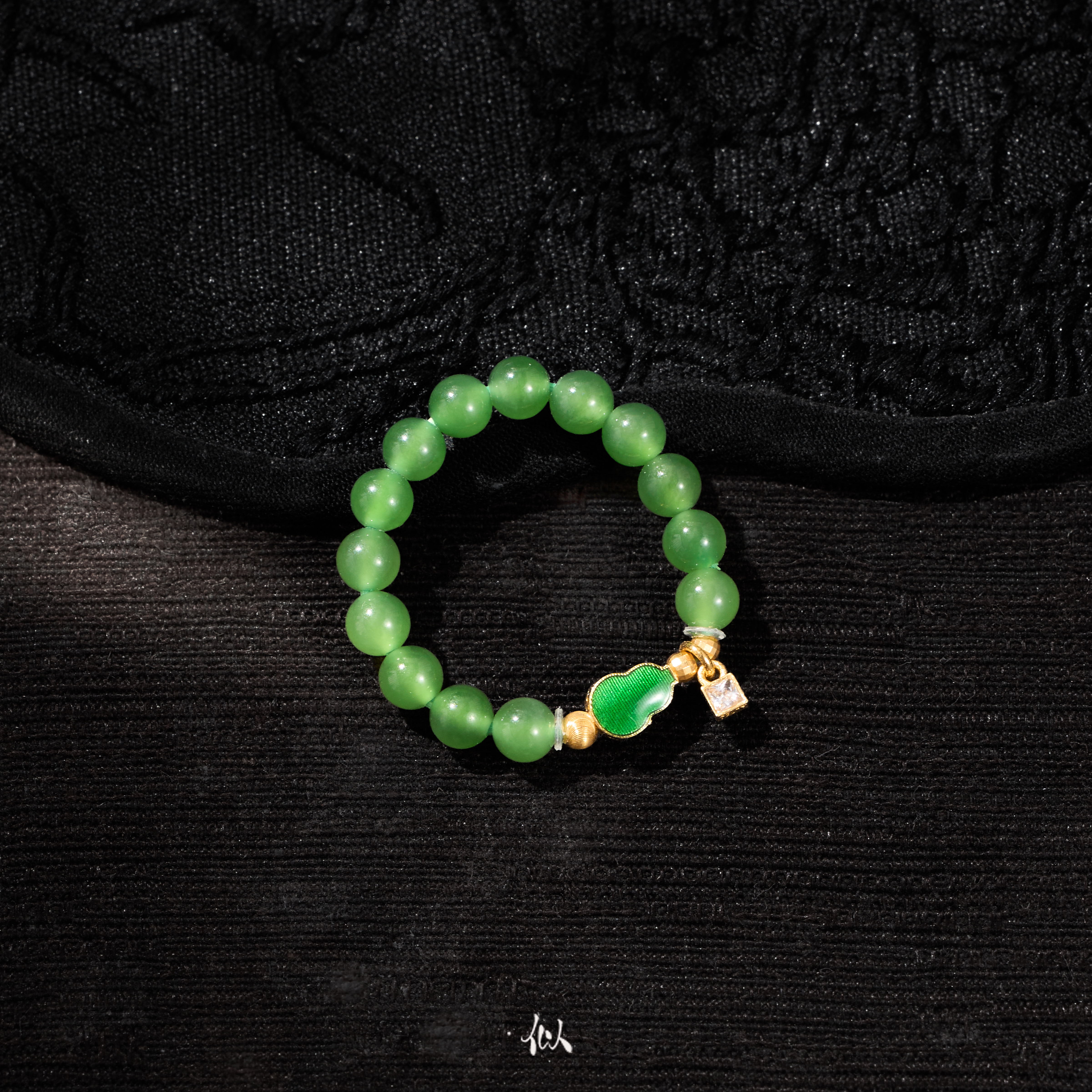 【醒春】·似梓珠宝· 18K碧玉戒指  XYGD9990287-G