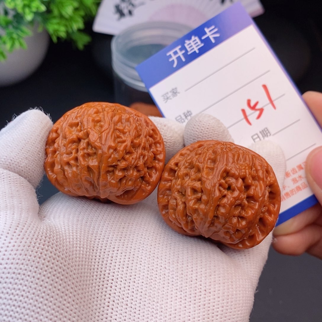 文玩核桃把件41水龙纹151