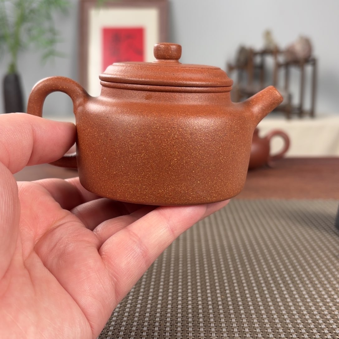 紫砂茶壶黄龙山原矿紫砂壶