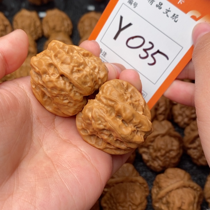 【闪购商品】把件桃核陈*34蛙蛙