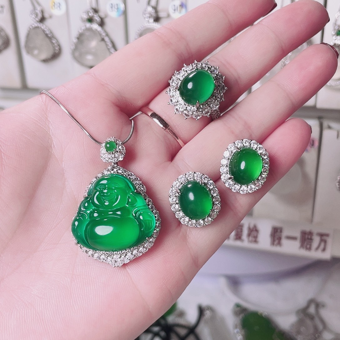 玛瑙/玉髓未镶嵌颈饰