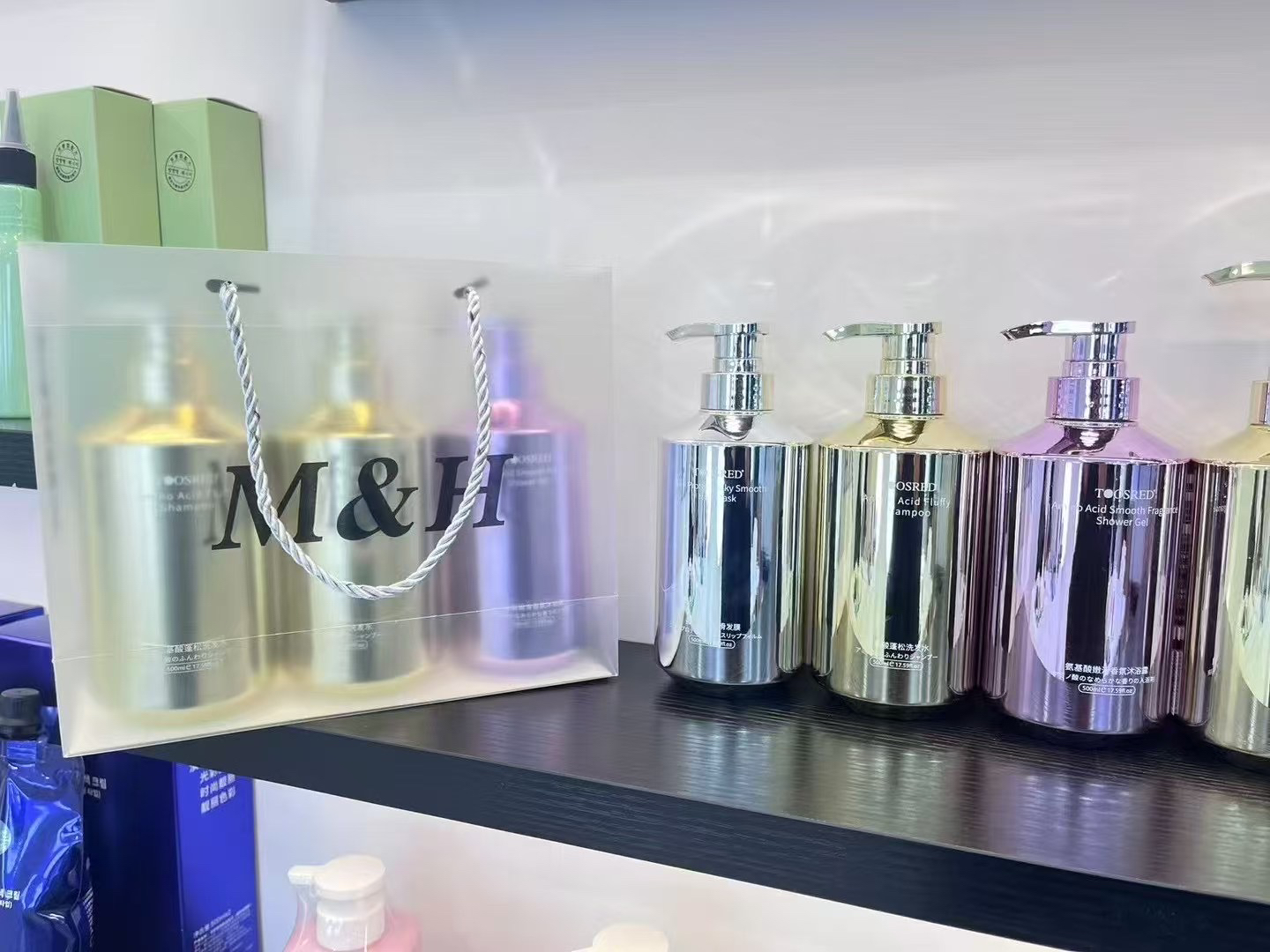 TOOSRED氨基酸蓬松洗发水蚕丝蛋白发膜香氛沐浴露