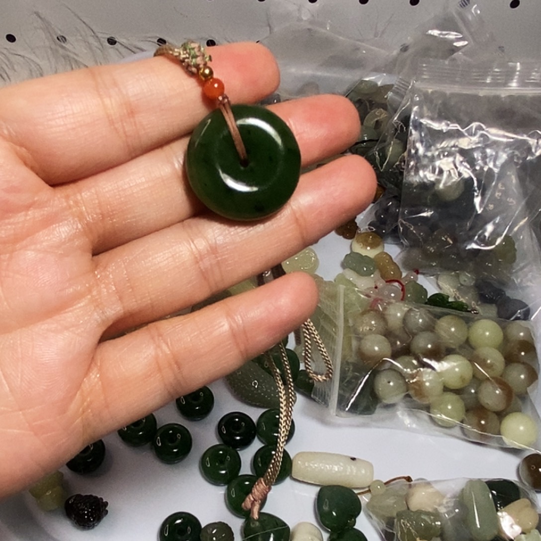 陇***通和田玉未镶嵌手链