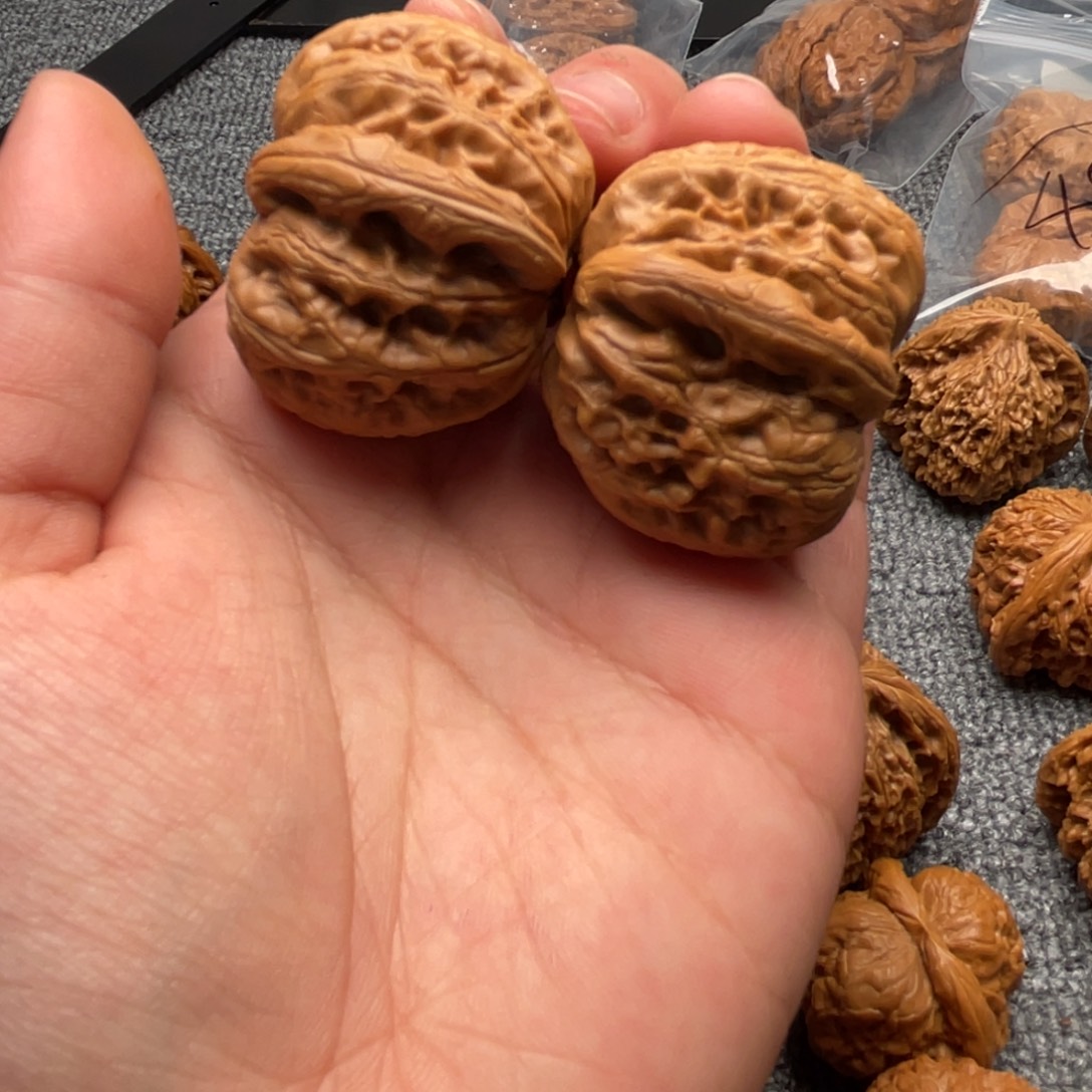 吊坠文玩核桃元宝41尺寸 海豚头