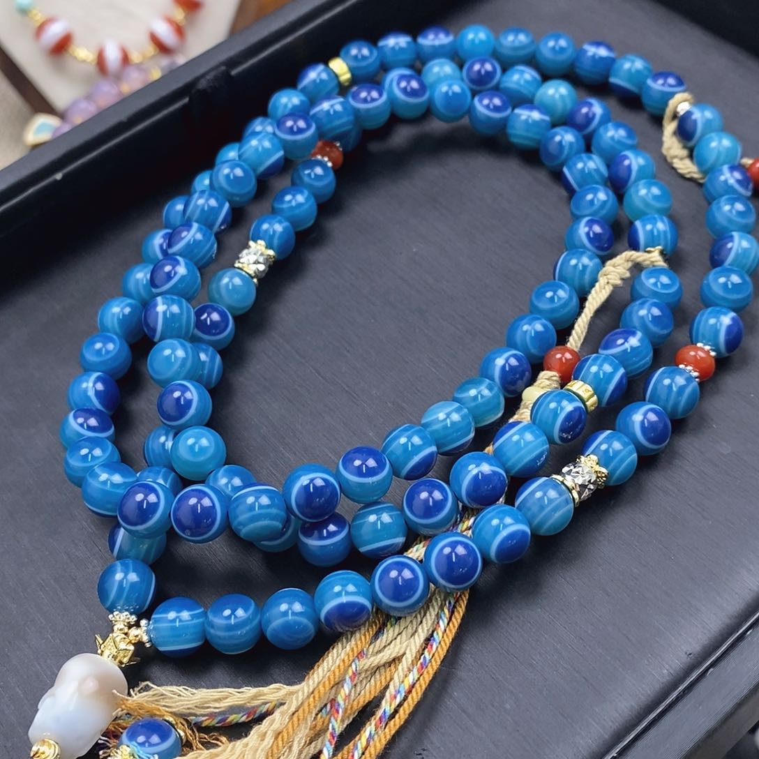 玛瑙/玉髓合金玛瑙项链