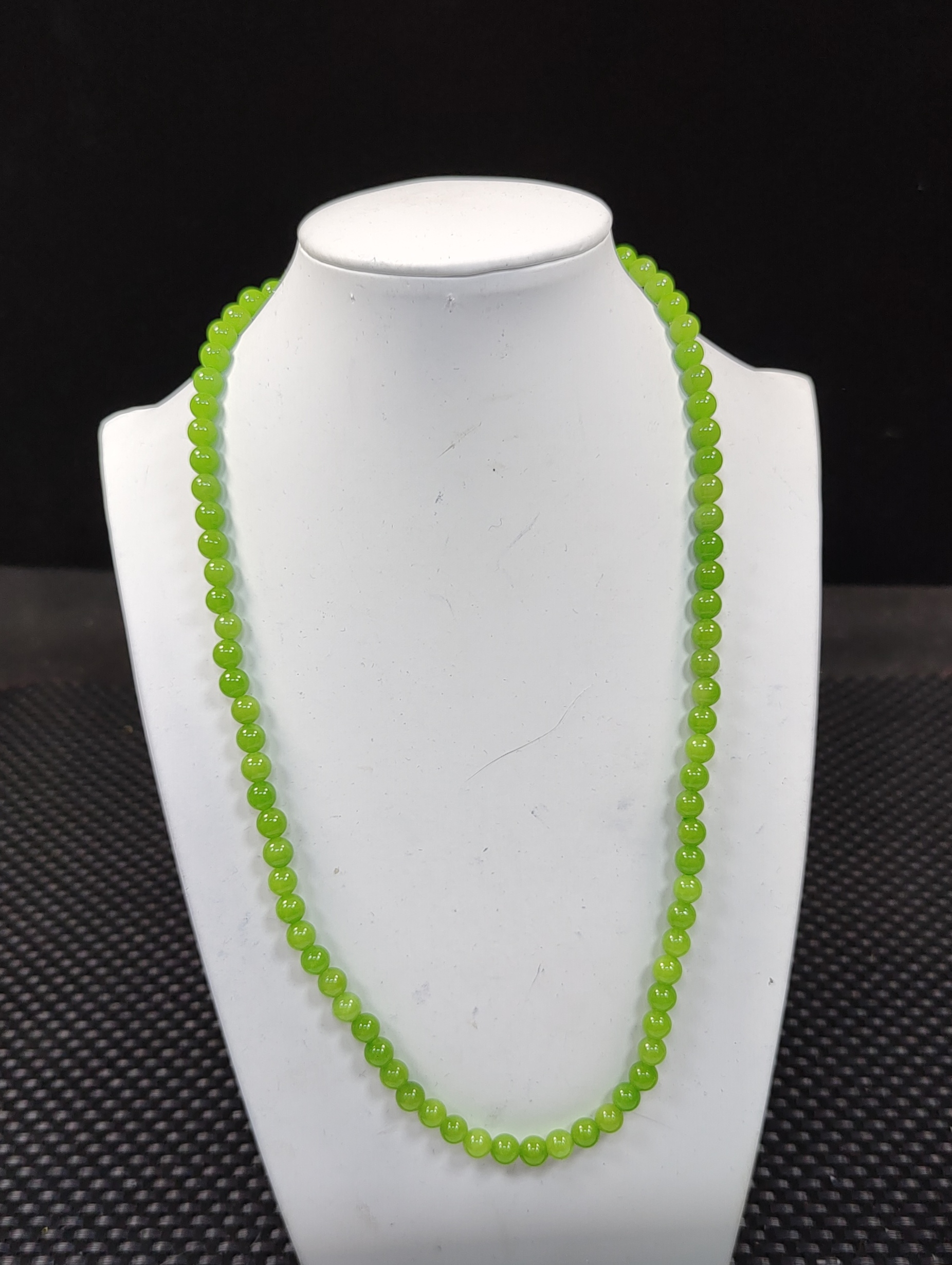 深绿色多圈6mm手串发一条H01