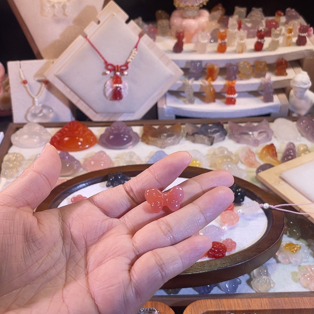 玛瑙/玉髓未镶嵌颈饰