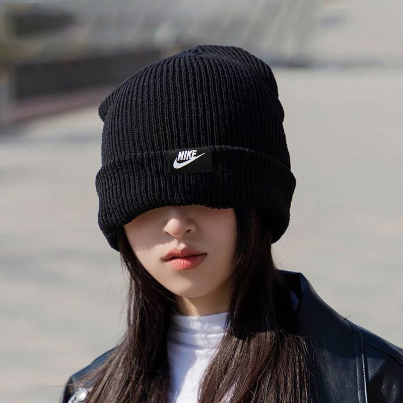 【毛茸】NIKE耐克男女帽绒线帽新款针织运动帽保暖休闲帽子HF0176