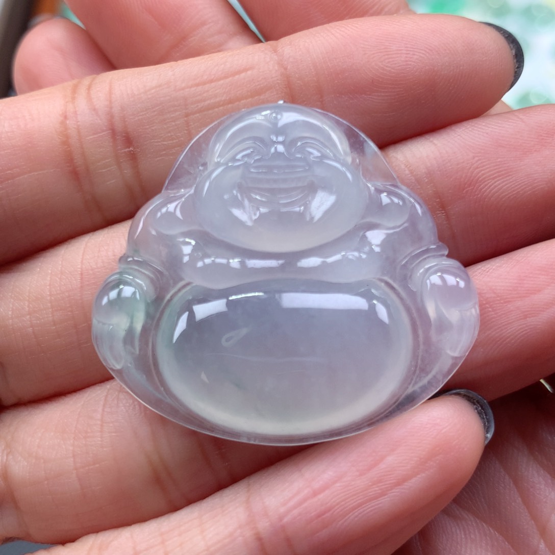 翡翠吊坠(不含链)未镶嵌佛公