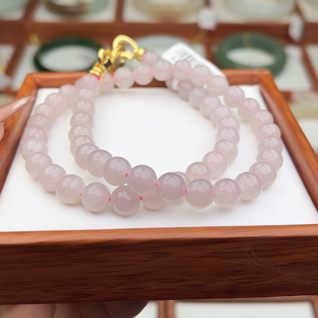 和田玉未镶嵌手串8mm