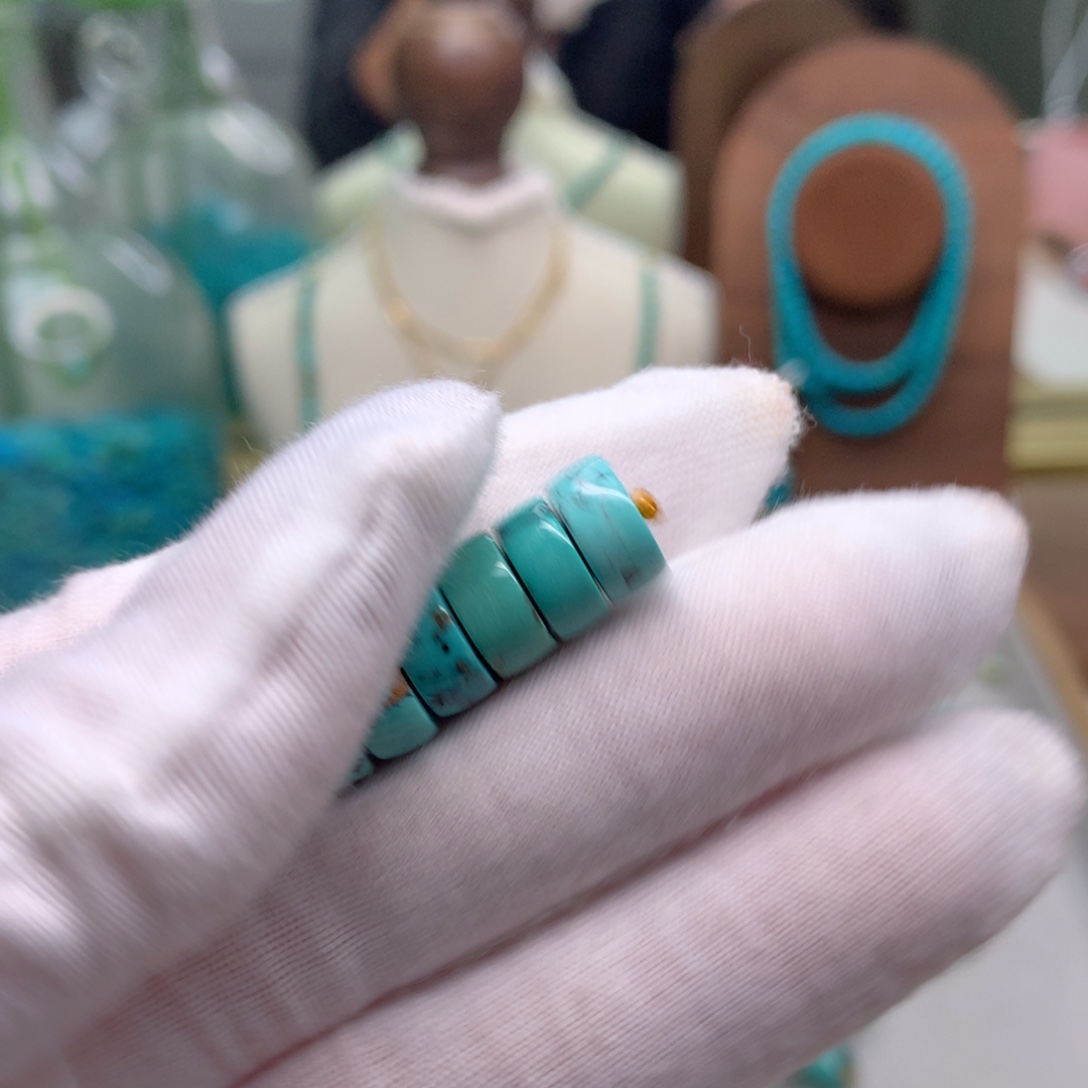 绿松石未镶嵌配饰