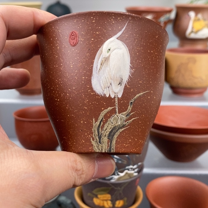 紫砂茶杯星****）宜兴紫砂主人杯