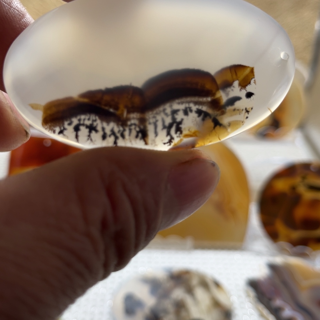 玛瑙/玉髓未镶嵌吊坠(不含链)