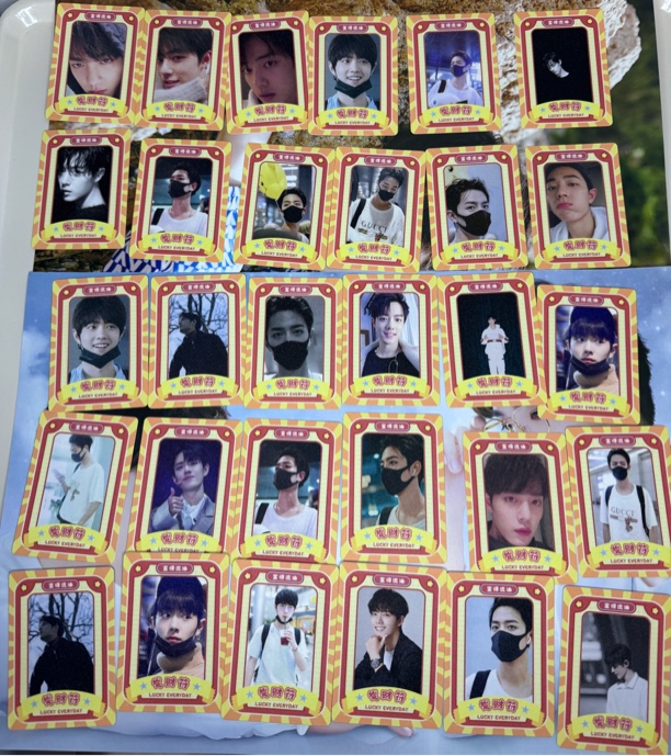 赞赞400G自印新年福卡（全套30张）