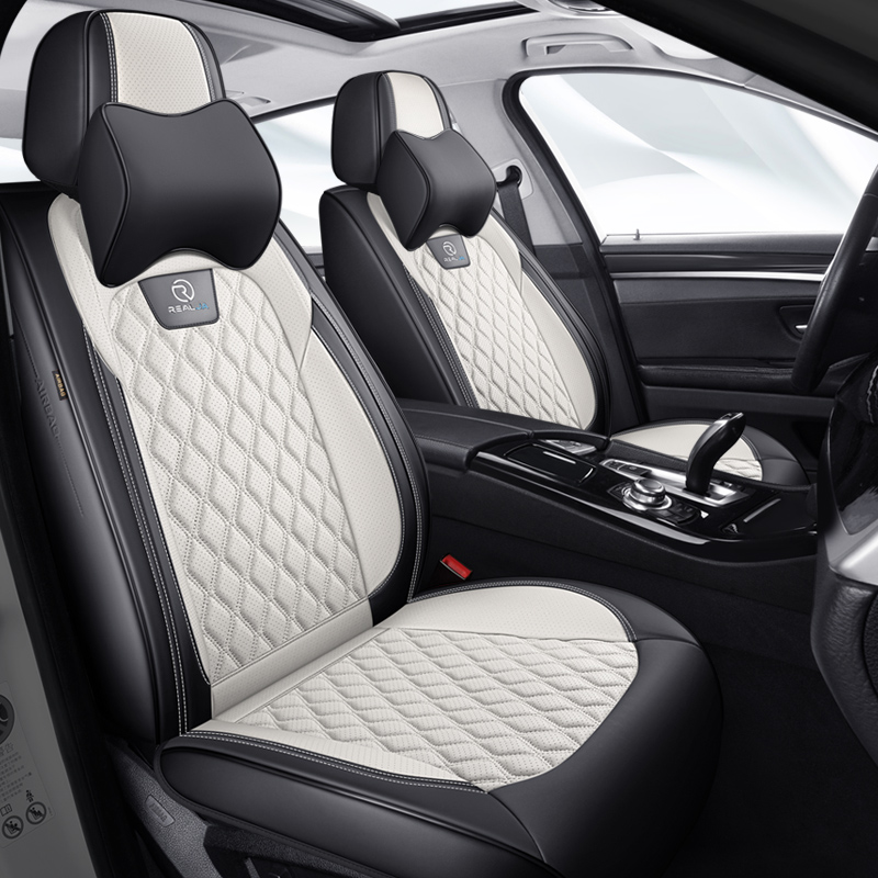 奥迪A4LA6Q2Q3Q5A3纳帕皮全包围汽车坐垫四季通用五座通用四季垫