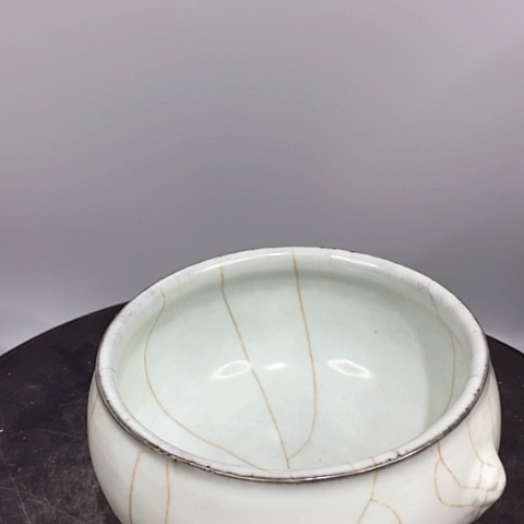 摆件官窑笔洗造型美观