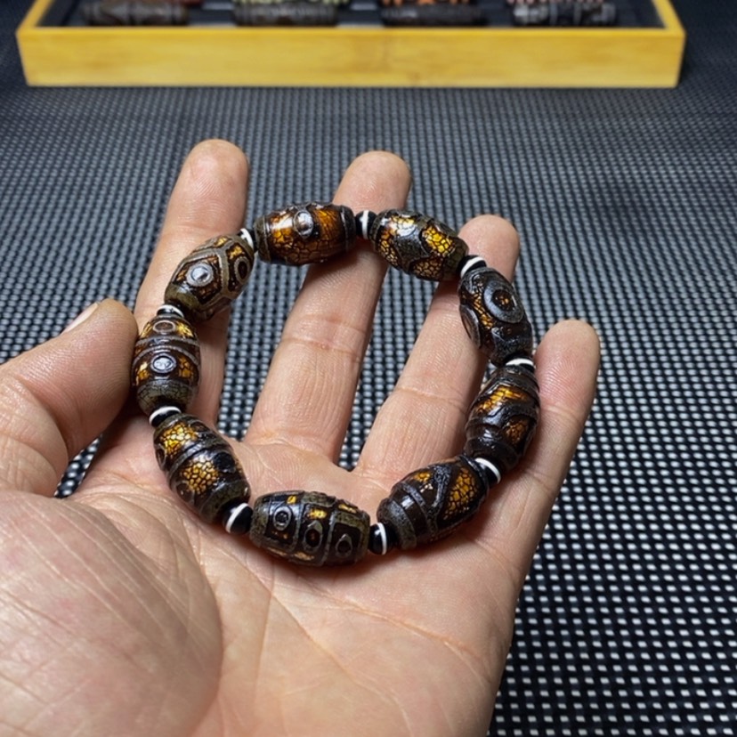 【闪购商品】玛瑙/玉髓手链未镶嵌阿*龙