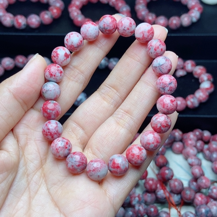 天然辰砂朱砂原石卡9