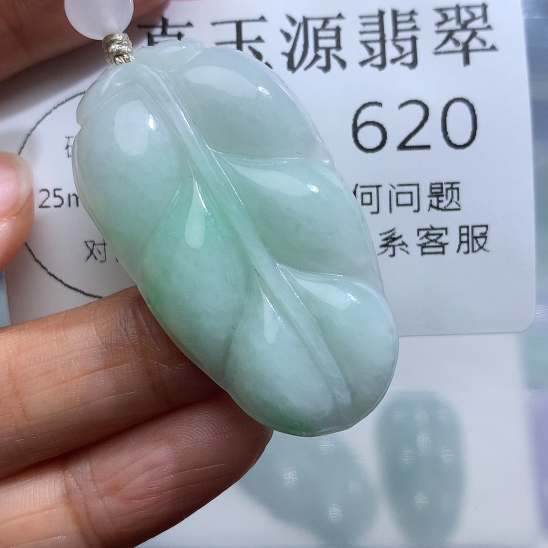 翡翠未镶嵌颈饰620