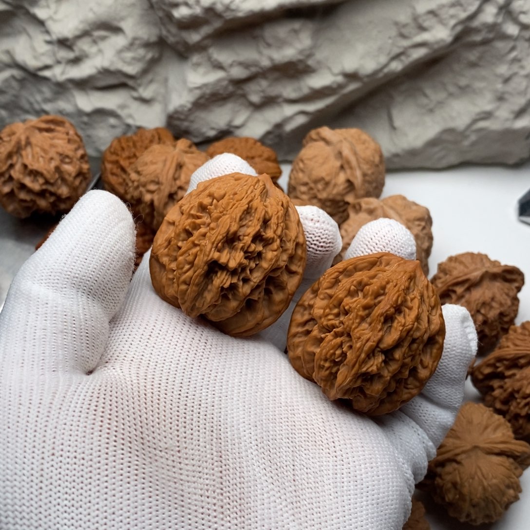 吊坠文玩核桃虎头40