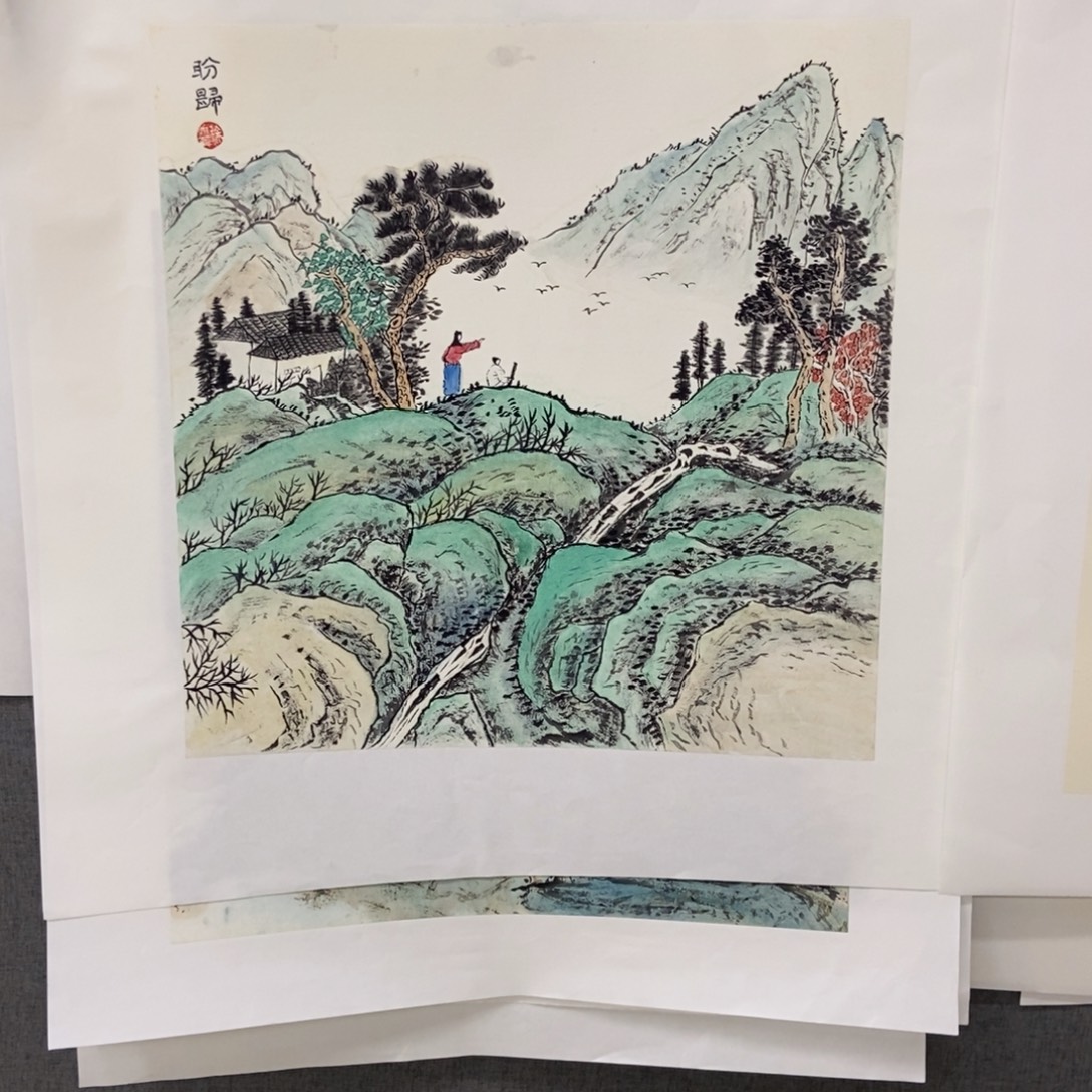 国画手寫手繪作品94