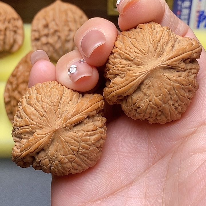 吊坠文玩核桃红玛瑙40全