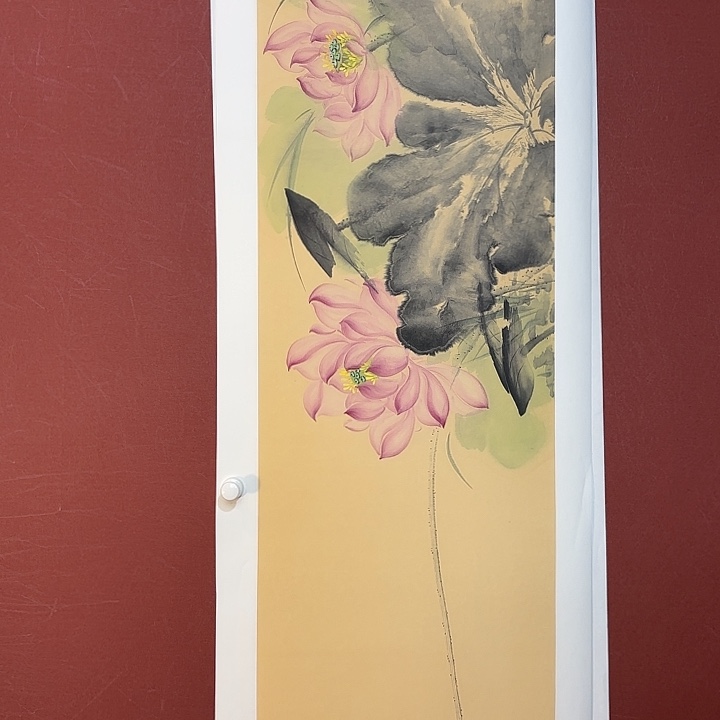 用***4国画听兰老师花鸟
